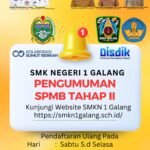 Pengumuman Hasil Sistem Penerimaan Murid Baru Tahap II